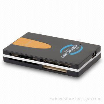 Multi-card Reader with Plug-and-play and Hot-swap Capability, Compatible with USB2.0 Interface